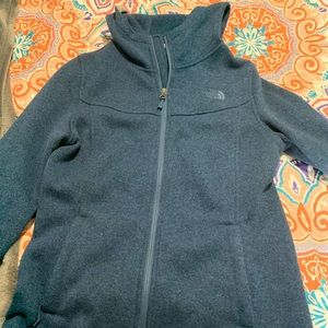 North Face Zip Up Hooded sweatshirt